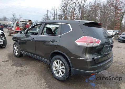 2016 Nissan Rogue S from USA, damaged, VIN KNMAT2MT9GP642794